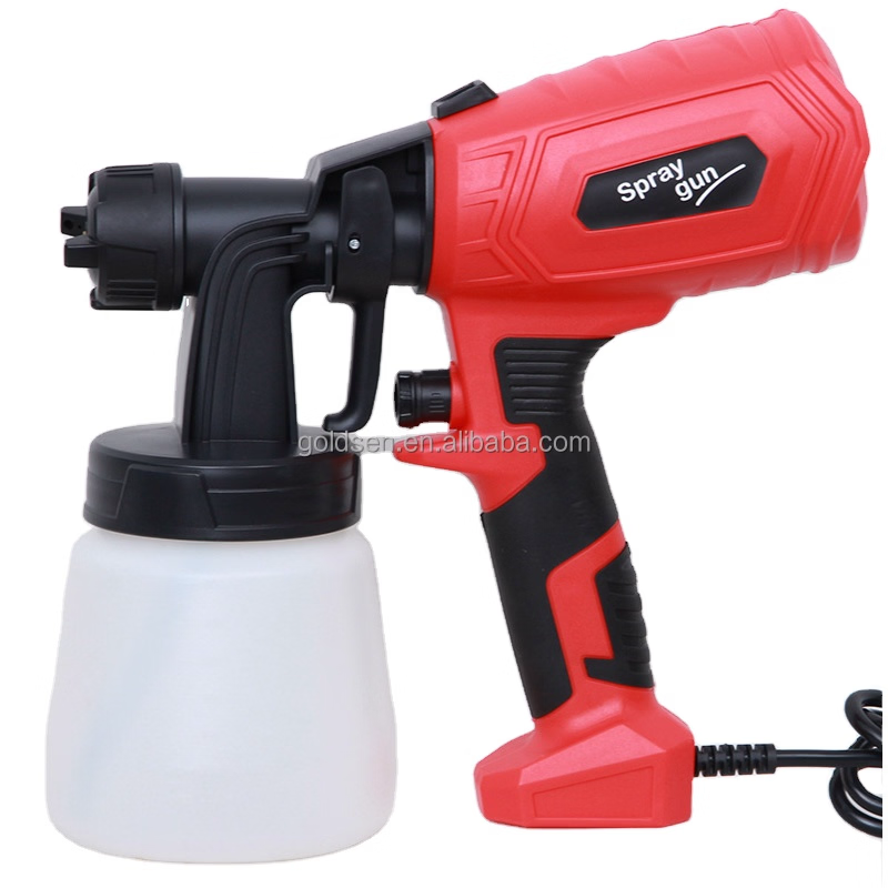 Handheld all-in-one HVLP spray gun with built-in blower - not approved for CryoPaint