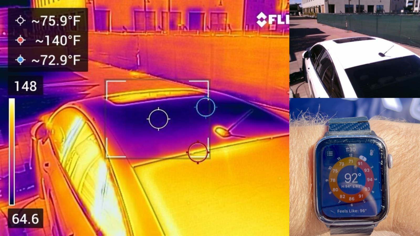 Sedan Vehicle CryoPaint Application